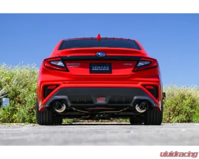 Remark Axleback Exhaust w/ Dual R1 Spec Burnt Stainless Subaru WRX VB 2022+ - RO-TTVB-R1D