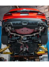 Remark 4" Axleback w/ Stainless Double Wall Tips Subaru WRX VB 2022+                                     - RO-TSVB-D4 - Image 4