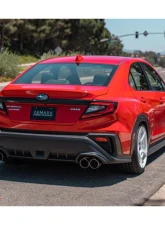 Remark 4" Axleback w/ Stainless Double Wall Tips Subaru WRX VB 2022+                                     - RO-TSVB-D4 - Image 7