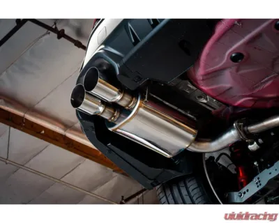 Remark Axleback Muffler Ver. w/ Burnt Stainless Double Wall Muffler Subaru WRX VB 2022+ - RO-TTVB-DM