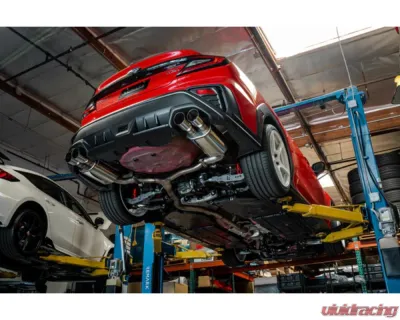 Remark Axleback Muffler Ver. w/ Burnt Stainless Double Wall Muffler Subaru WRX VB 2022+ - RO-TTVB-DM