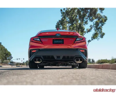 Remark Axleback Muffler Ver. w/ Burnt Stainless Double Wall Muffler Subaru WRX VB 2022+ - RO-TTVB-DM