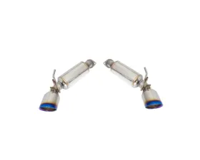 Remark Axleback Exhaust System w/ Burnt Stainless Steel Double Wall Tips Nissan 370Z 2009-2020