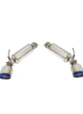 Remark Axleback Exhaust System w/ Burnt Stainless Steel Double Wall Tips Nissan 370Z 2009-2020                                     - RO-TT34-D - Image 9
