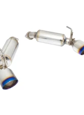 Remark Axleback Exhaust System w/ Burnt Stainless Steel Double Wall Tips Nissan 370Z 2009-2020                                     - RO-TT34-D - Image 2