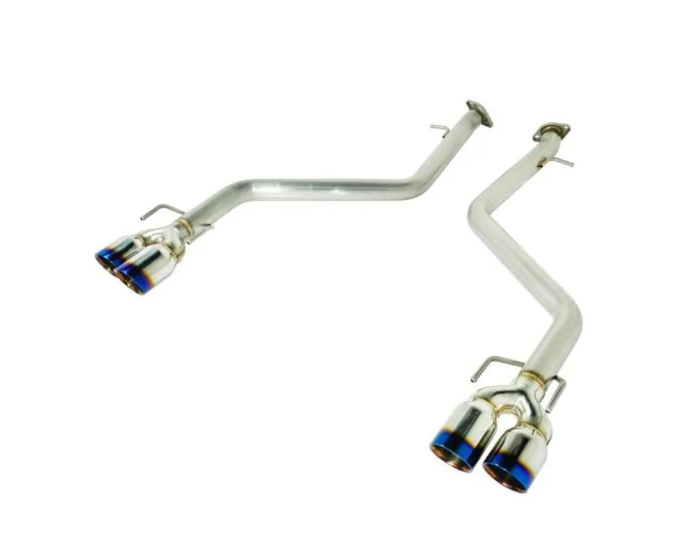 Remark Axleback Exhaust w/ Burnt Stainless Double Wall Tips Lexus RC | IS 2015-2021 - RO-TTE3-D