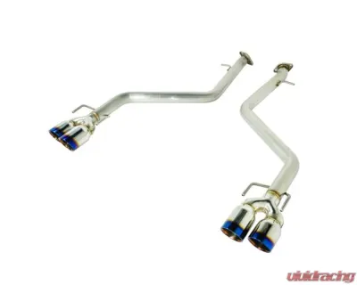 Remark Axleback Exhaust w/ Burnt Stainless Double Wall Tips Lexus RC | IS 2015-2021 - RO-TTE3-D