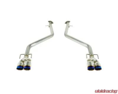 Remark Axleback Exhaust w/ Burnt Stainless Double Wall Tips Lexus RC | IS 2015-2021 - RO-TTE3-D