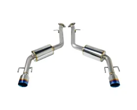 Remark Burnt Stainless Double Wall Tip Axleback Exhaust Muffler Version Lexus IS300 | IS350 XE31 2020+