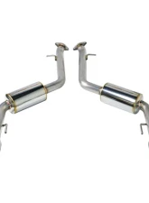 Remark Burnt Stainless Double Wall Tip Axleback Exhaust Muffler Version Lexus IS300 | IS350 XE31 2020+                                     - RO-TTE4-DM - Image 9
