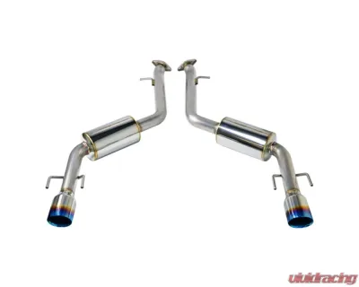 Remark Burnt Stainless Double Wall Tip Axleback Exhaust Muffler Version Lexus IS300 | IS350 XE31 2020+ - RO-TTE4-DM