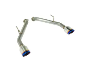 Remark Axleback Exhaust w/ Burnt Stainless Double Wall Tip Infiniti Q50 2014-2019