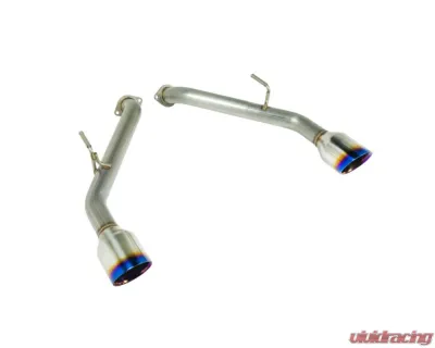 Remark Axleback Exhaust w/ Burnt Stainless Double Wall Tip Infiniti Q50 2014-2019 - RO-TTQ5-D