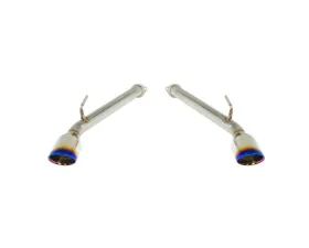 Remark Axleback Exhaust w/ Burnt Stainless Double Wall Tip Infiniti Q60 2017-2019