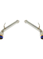 Remark Axleback Exhaust w/ Burnt Stainless Double Wall Tip Infiniti Q60 2017-2019                                     - RO-TTQ6-D - Image 7