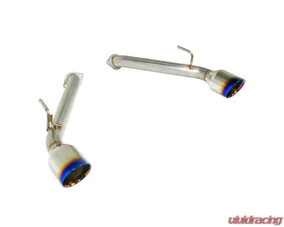 Remark Axleback Exhaust w/ Burnt Stainless Double Wall Tip Infiniti Q60 2017-2019 - RO-TTQ6-D
