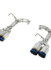 Remark Axleback Exhaust w/ 4" Burnt Stainless Double Wall Tips Subaru WRX | STI VA 2015-2021                                     - RO-TTVA-D4 - Image 2