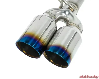 Remark Axleback Exhaust w/ 4" Burnt Stainless Double Wall Tips Subaru WRX | STI VA 2015-2021 - RO-TTVA-D4