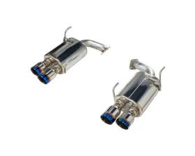 Remark Axleback Muffler Ver. w/ Burnt Stainless Double Wall Tips Subaru WRX | STI VA 2015-2021
