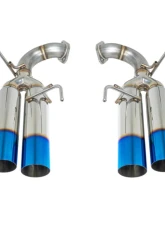 Remark Bosozoku Edition Axleback Exhaust System w/ Burnt Stainless Steel Tips Subaru WRX STi 2015-2021                                     - RO-TTVA-SL - Image 5