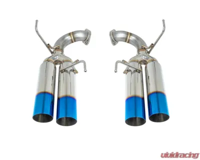 Remark Bosozoku Edition Axleback Exhaust System w/ Burnt Stainless Steel Tips Subaru WRX STi 2015-2021 - RO-TTVA-SL