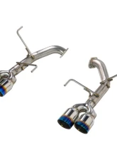 Remark 3.5" Axleback w/ Burnt Stainless Double Wall Tips Subaru WRX VB 2022+                                     - RO-TTVB-D - Image 6