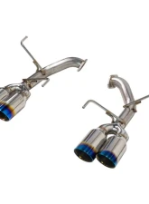 Remark 4" Axleback w/ Burnt Stainless Double Wall Tips Subaru WRX VB 2022+                                     - RO-TTVB-D4 - Image 7