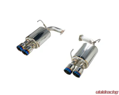 Remark Axleback Muffler Ver. w/ Burnt Stainless Double Wall Muffler Subaru WRX VB 2022+ - RO-TTVB-DM
