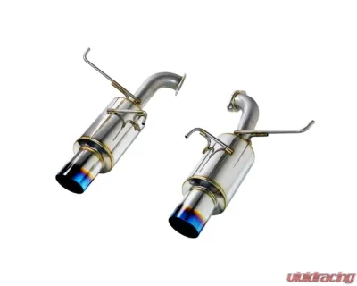 Remark Axleback Exhaust w/ Dual R1 Spec Burnt Stainless Subaru WRX VB 2022+ - RO-TTVB-R1D