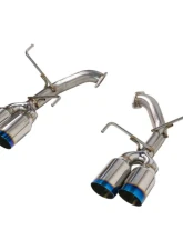 Remark 4" Axleback w/ Burnt Stainless Single Wall Tips Subaru WRX VB 2022+                                     - RO-TTVB-S4 - Image 7