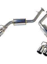Remark Axleback Exhaust Stainless Double Wall Tip (Muffler Version) Lexus IS200T| IS300| IS350 XE30 2017-2019                                     - RO-TSE3-DM - Image 2