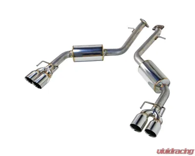 Remark Axleback Exhaust Stainless Double Wall Tip (Muffler Version) Lexus IS200T| IS300| IS350 XE30 2017-2019 - RO-TSE3-DM