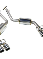 Remark Axleback Exhaust Stainless Double Wall Tip (Muffler Version) Lexus IS200T| IS300| IS350 XE30 2017-2019                                     - RO-TSE3-DM - Image 3