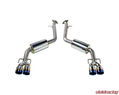 Remark Axleback Exhaust Burnt Stainless Double Wall Tip (Muffler Version) Lexus IS200T| IS300| IS350 XE30 2017-2019 - RO-TTE3-DM