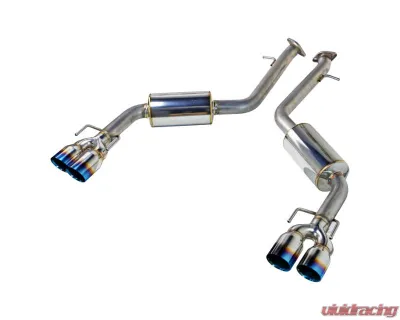 Remark Axleback Exhaust Burnt Stainless Double Wall Tip (Muffler Version) Lexus IS200T| IS300| IS350 XE30 2017-2019 - RO-TTE3-DM