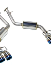 Remark Axleback Exhaust Burnt Stainless Double Wall Tip (Muffler Version) Lexus IS200T| IS300| IS350 XE30 2017-2019                                     - RO-TTE3-DM - Image 3