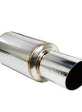 Remark R1 Spec Single-Exit Stainless Resonated Catback Exhaust Subaru WRX STI VA 2015-2021                                     - RK-C1076S-01C - Image 4