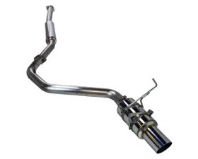 Remark R1 Spec Single-Exit Stainless Resonated Catback Exhaust Subaru WRX STI VA 2015-2021