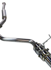 Remark R1 Spec Single-Exit Stainless Resonated Catback Exhaust Subaru WRX STI VA 2015-2021                                     - RK-C1076S-01C - Image 5