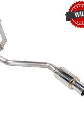 Remark R1 Spec Single-Exit Stainless Resonated Catback Exhaust Subaru WRX STI VB 2022+                                     - RK-C1076S-03C - Image 2