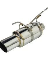 Remark R1 Spec Single-Exit Stainless Resonated Catback Exhaust Subaru WRX STI VB 2022+                                     - RK-C1076S-03C - Image 4