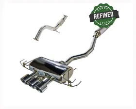 Remark Catback Exhaust (Q-Spec Triple Tip w/ Valve + Front Pipe) Honda Civic Type-R 2023+