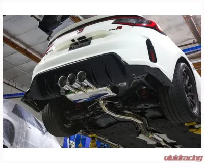 Remark Catback Exhaust (Q-Spec Triple Tip w/ Valve + Front Pipe) Honda Civic Type-R 2023+ - RK-C3076H-09Q