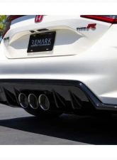 Remark Catback Exhaust (Q-Spec Triple Tip w/ Valve + Front Pipe) Honda Civic Type-R 2023+                                     - RK-C3076H-09Q - Image 12