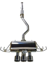 Remark Catback Exhaust (Q-Spec Triple Tip w/ Valve + Front Pipe) Honda Civic Type-R 2023+                                     - RK-C3076H-09Q - Image 2