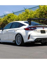 Remark Catback Exhaust (Q-Spec Triple Tip w/ Valve + Front Pipe) Honda Civic Type-R 2023+                                     - RK-C3076H-09Q - Image 3