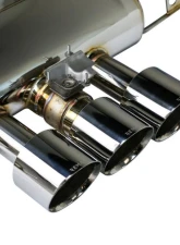 Remark Catback Exhaust (Q-Spec Triple Tip w/ Valve + Front Pipe) Honda Civic Type-R 2023+                                     - RK-C3076H-09Q - Image 6