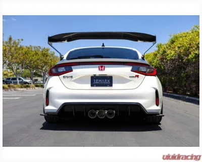 Remark Catback Exhaust (Q-Spec Triple Tip w/ Valve + Front Pipe) Honda Civic Type-R 2023+ - RK-C3076H-09Q