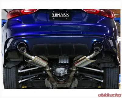 Remark Axleback Exhaust w/ Mufflers Infiniti Q50 2014+ - RO-TSQ5-DM