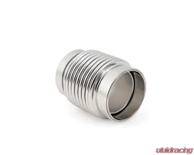 Vibrant Performance 2.50in ID x 4.00in Long 321SS Electro Polished Motorsport Bellows with Neck & Liner - 69725